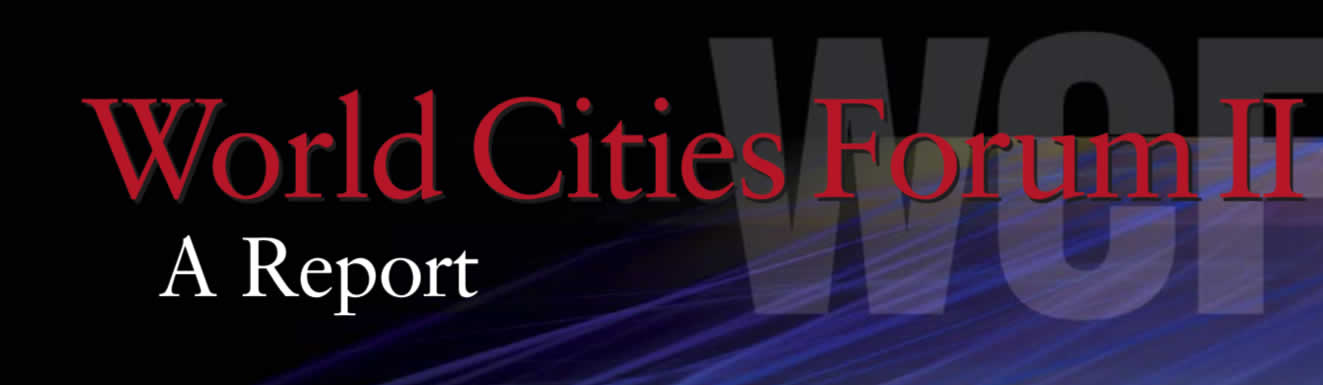 Urban Land Institute — Urban Land Institute's World Cities Forum